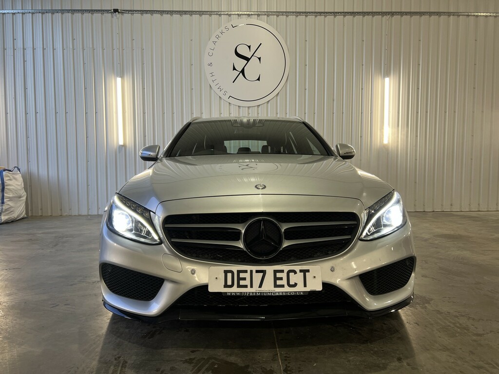Mercedes-Benz C Class Estate 1.6 C200d Amg Line 2017 DE17ECT Silver #6