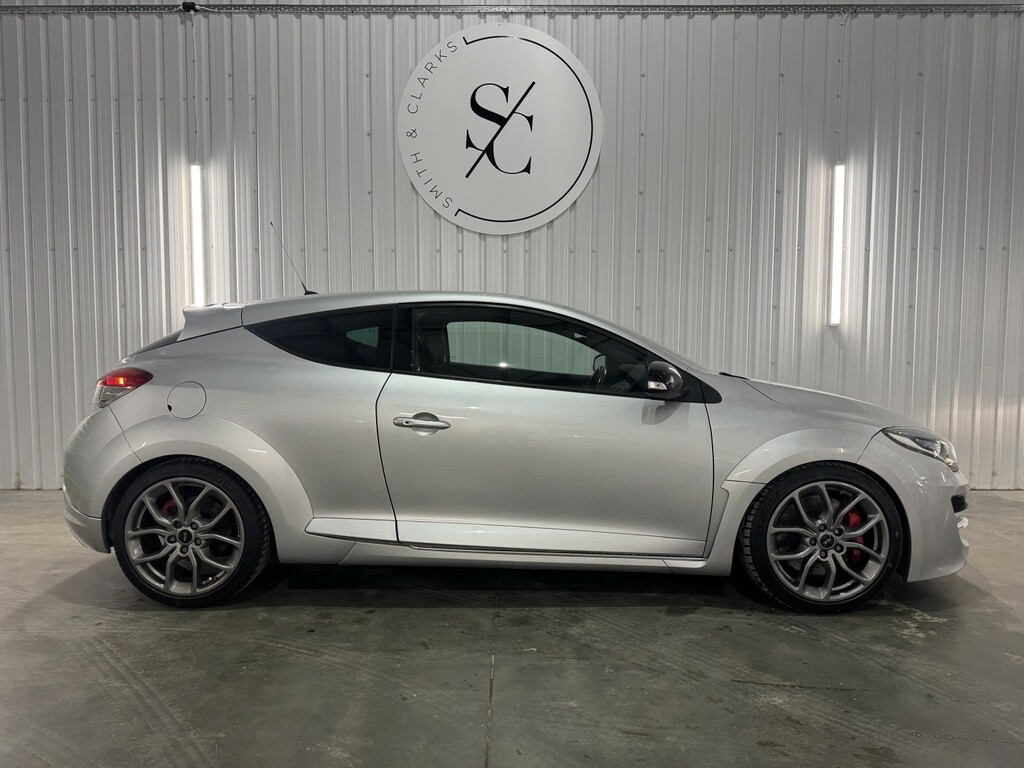 Renault Megane Coupe 2.0 Renaultsport Nav 275 2015 Silver #2