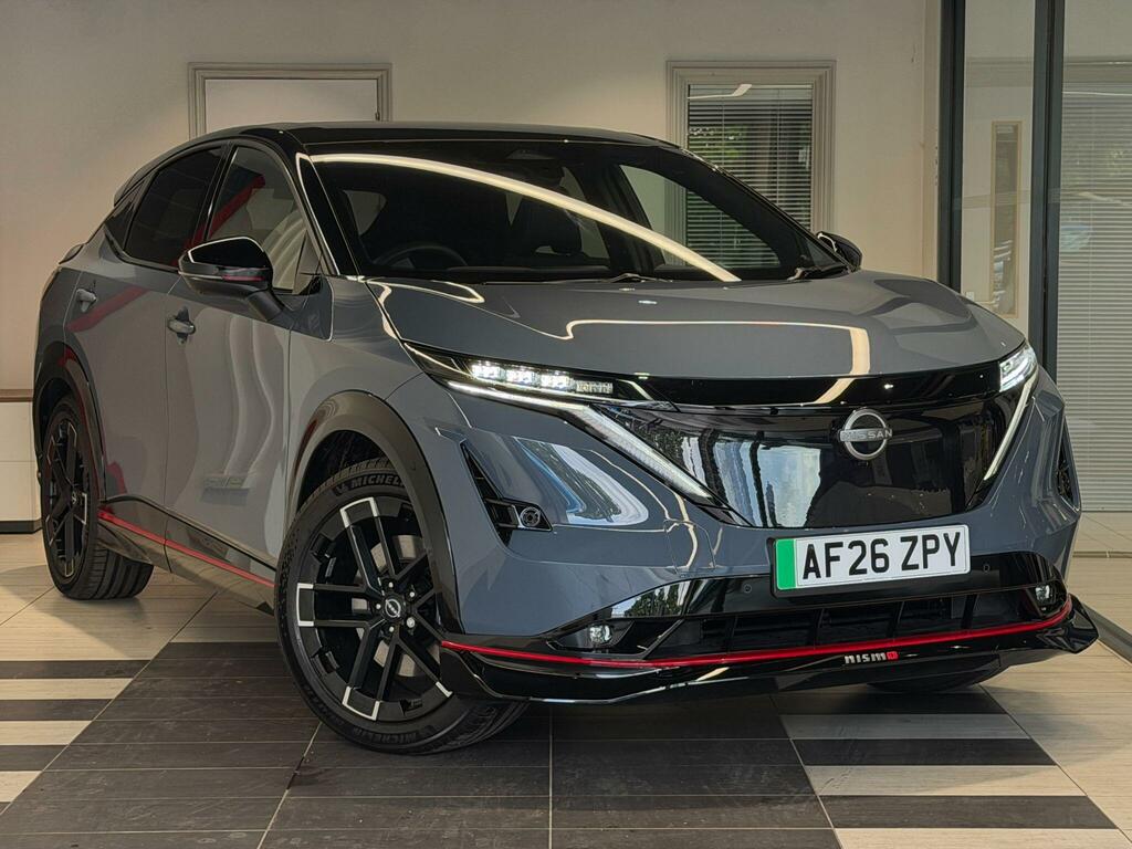Nissan Ariya 87Kwh Nismo E-4orce 22Kw Charger Grey