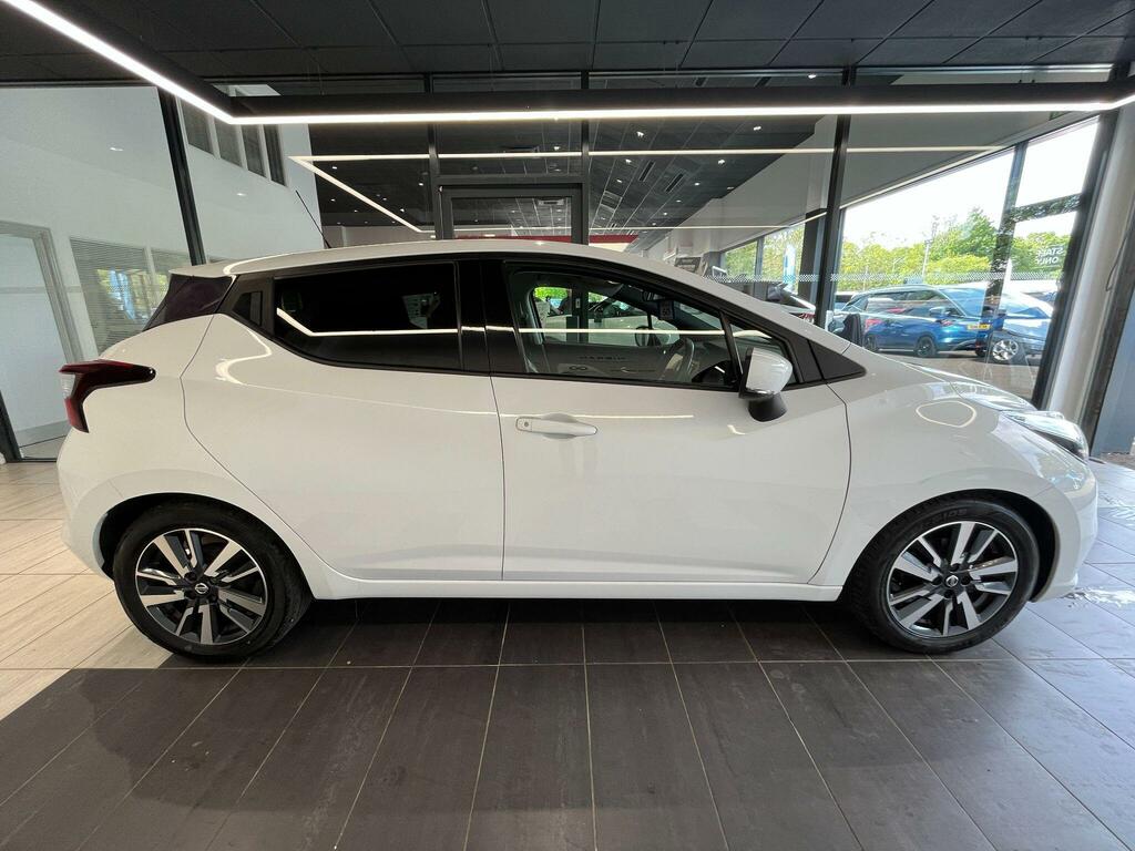 Nissan Micra 1.0 Ig-t N-connecta Euro 6 Ss White #4