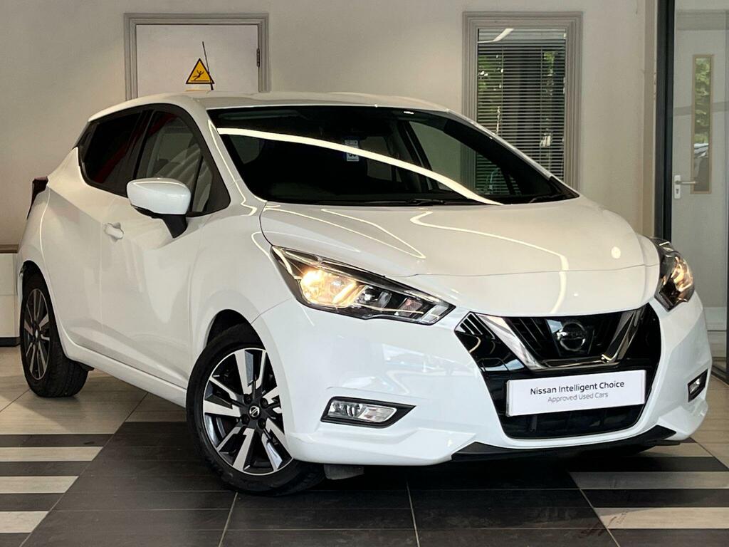 Nissan Micra 1.0 Ig-t N-connecta Euro 6 Ss White