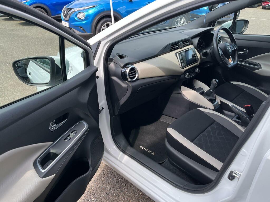 Nissan Micra 1.0 Ig-t N-connecta Euro 6 Ss White #2