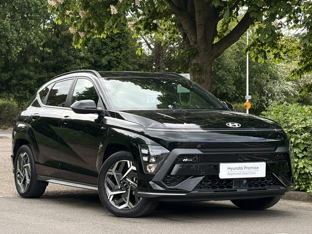 Hyundai Kona 1.6 H-gdi N Line Dct Euro 6 Ss Black