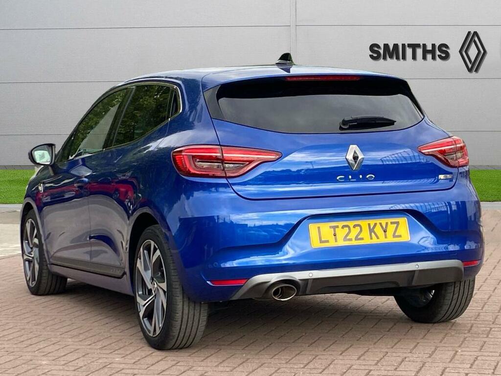 Renault Clio 1.0 Tce Rs Line Euro 6 Ss LT22KYZ Blue #5
