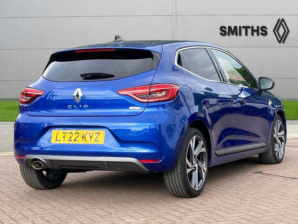 Renault Clio 1.0 Tce Rs Line Euro 6 Ss LT22KYZ Blue #3