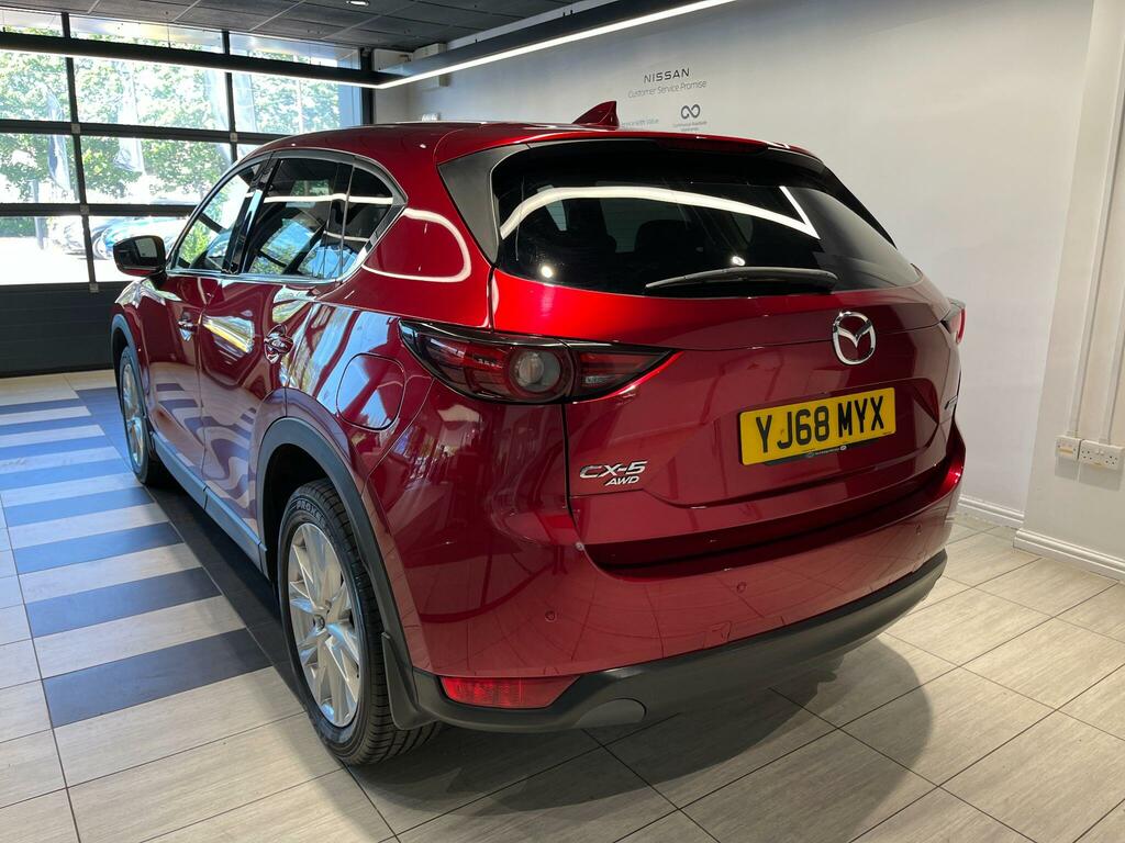 Mazda CX-5 2.2 Skyactiv-d Sport Nav 4Wd Euro 6 Ss YJ68MYX Red #3