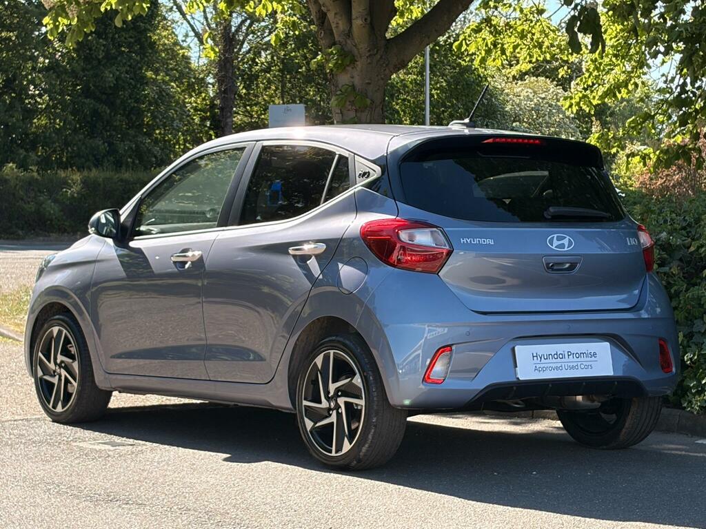 Hyundai I10 1.2 Premium Hatchback Euro 6 Ss AK26PZA Blue #3