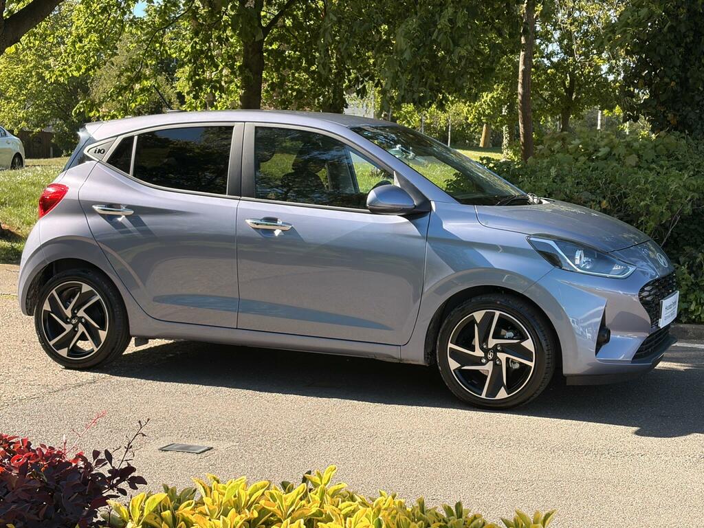 Hyundai I10 1.2 Premium Hatchback Euro 6 Ss AK26PZA Blue #4