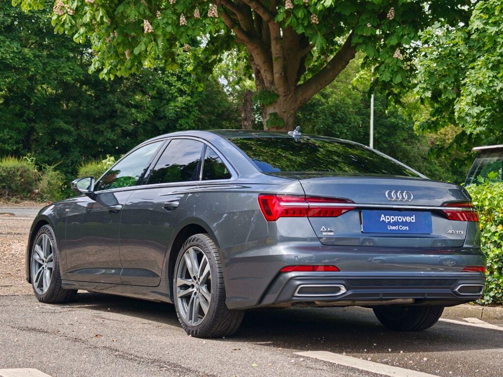 Audi A6 Saloon 2.0 Tdi 40 S Line S Tronic Euro 6 Ss CK70JZM Grey #3