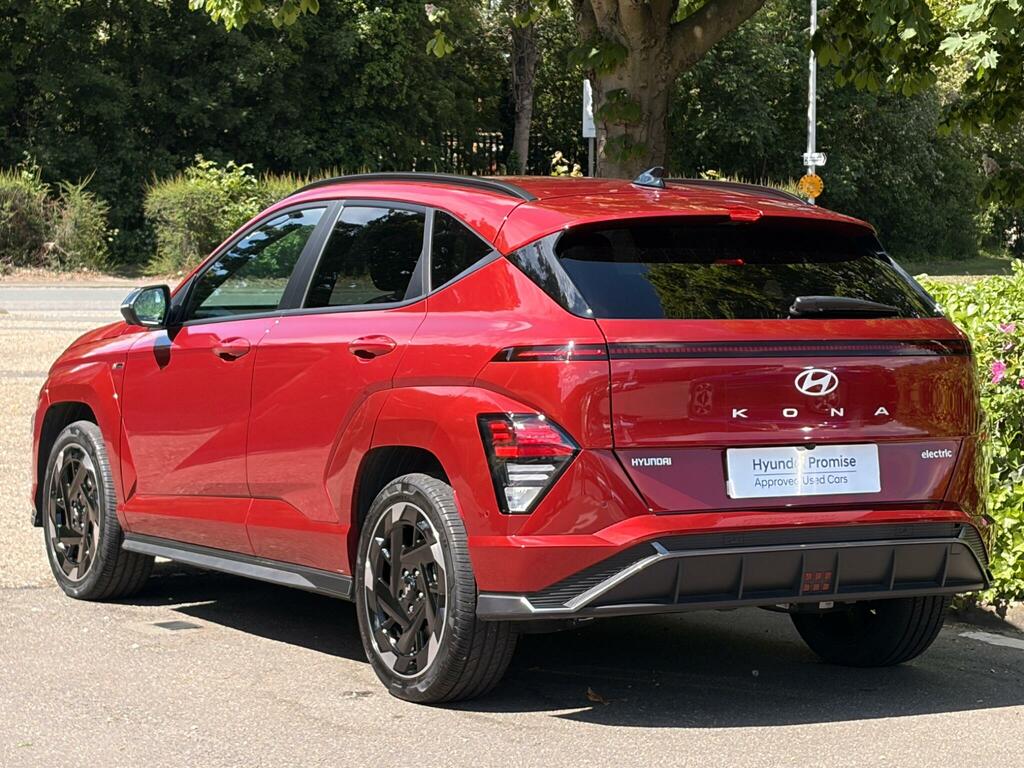 Hyundai Kona 65.4Kwh N Line S GF74VJM Red #3