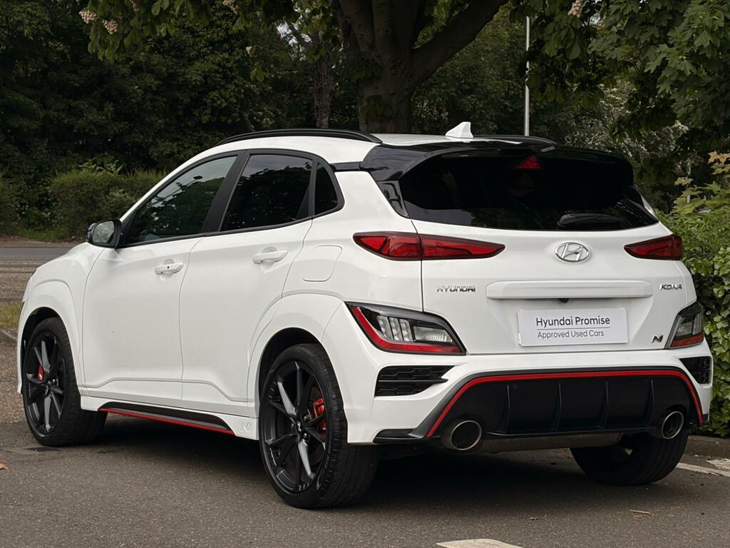 Hyundai Kona 2.0 T-gdi N Dct Euro 6 Ss White #3