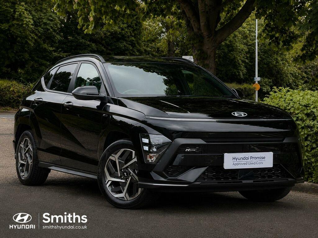 Hyundai Kona 1.6 H-gdi N Line Dct Euro 6 Ss Black