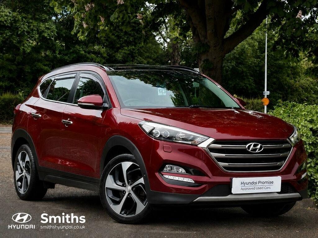 Hyundai Tucson 2.0 Crdi Premium Se 4Wd Euro 6 Red