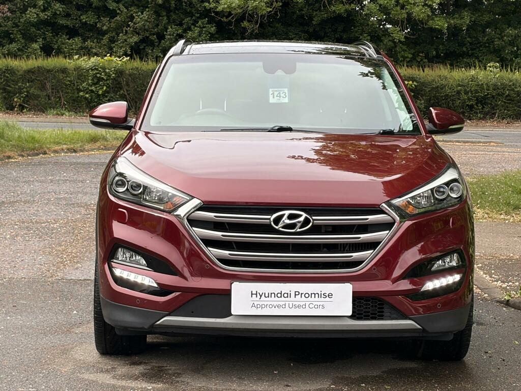 Hyundai Tucson 2.0 Crdi Premium Se 4Wd Euro 6 GF66CUA Red #6