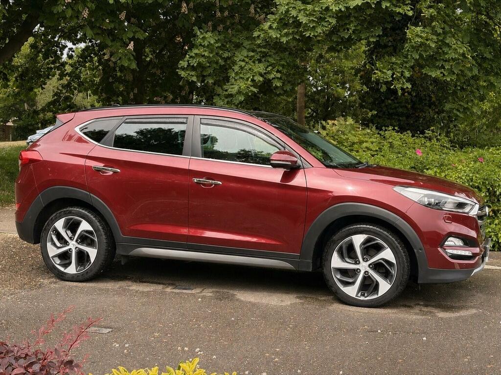 Hyundai Tucson 2.0 Crdi Premium Se 4Wd Euro 6 GF66CUA Red #4