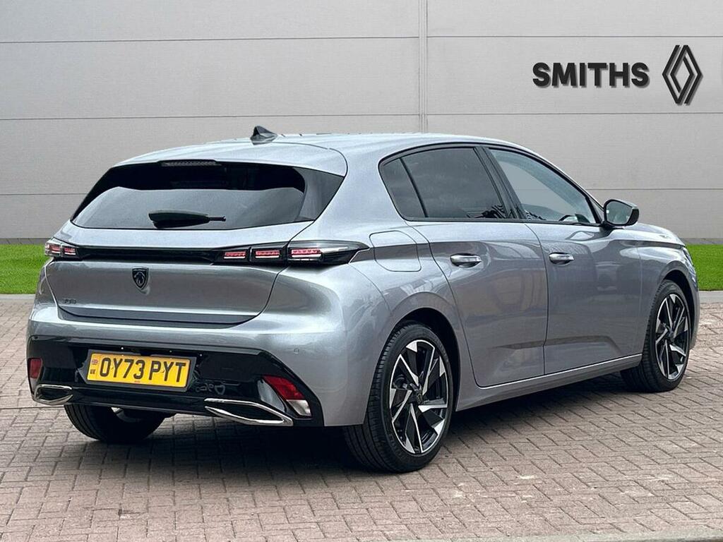 Peugeot 308 1.2 Puretech Allure Premium Hatchback E OY73PYT Silver #3