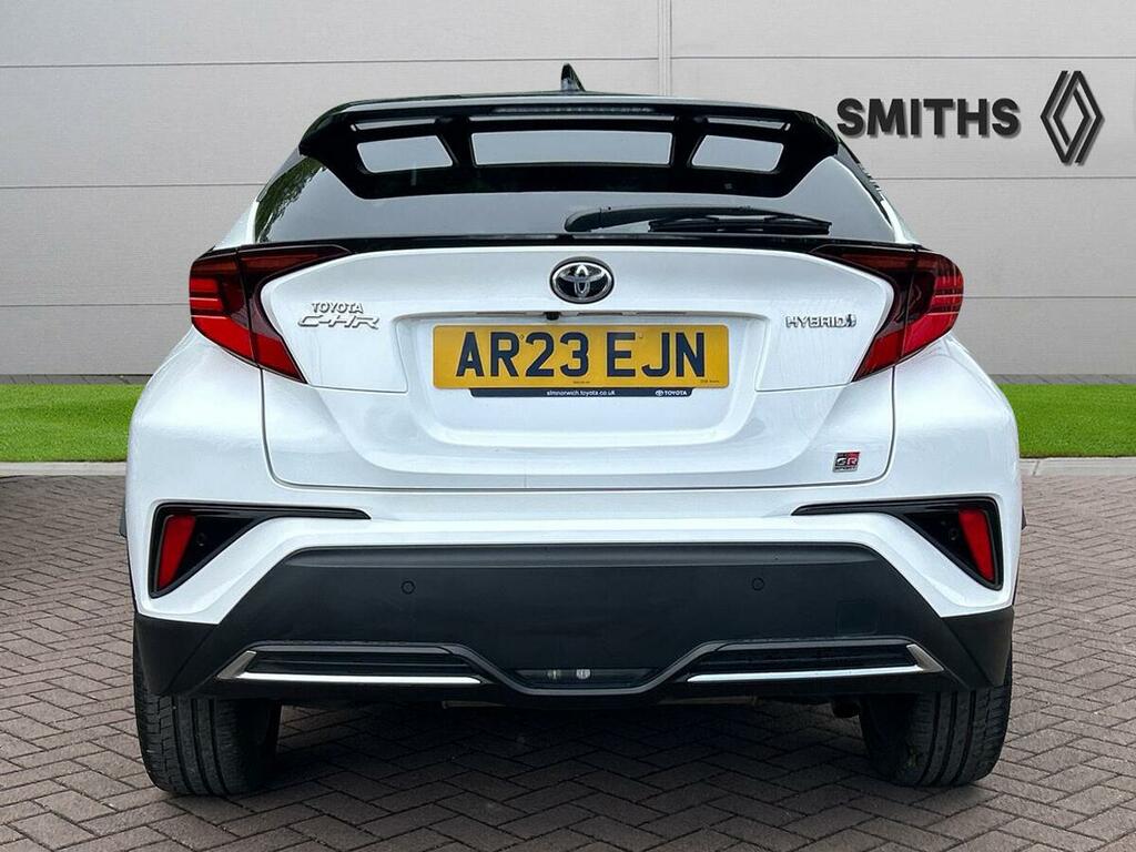 Toyota C-Hr 2.0 Vvt-h Gr Sport Cvt Euro 6 Ss AR23EJN White #4
