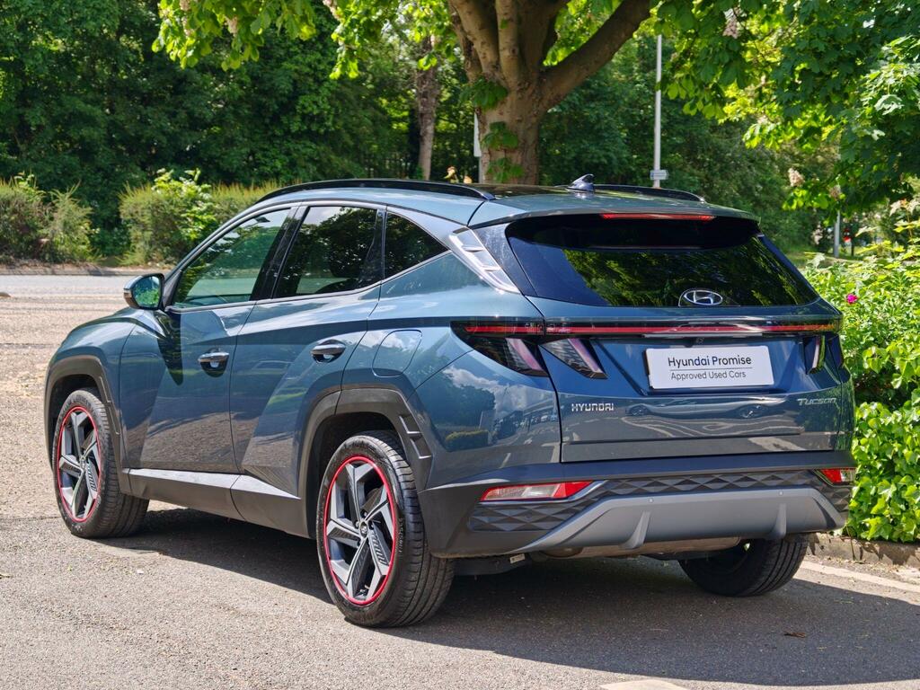 Hyundai Tucson 1.6 T-gdi Ultimate Euro 6 Ss DU73BGX Blue #3