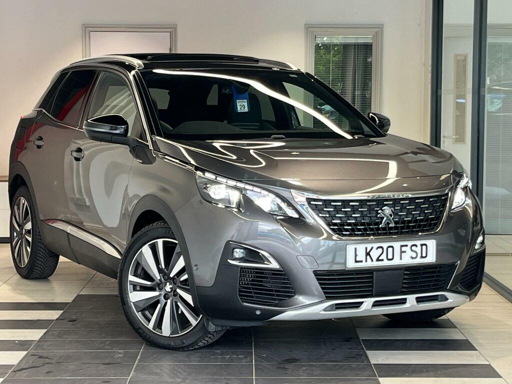 Peugeot 3008 1.2 Puretech Gt Line Premium Eat Euro 6 Ss Grey