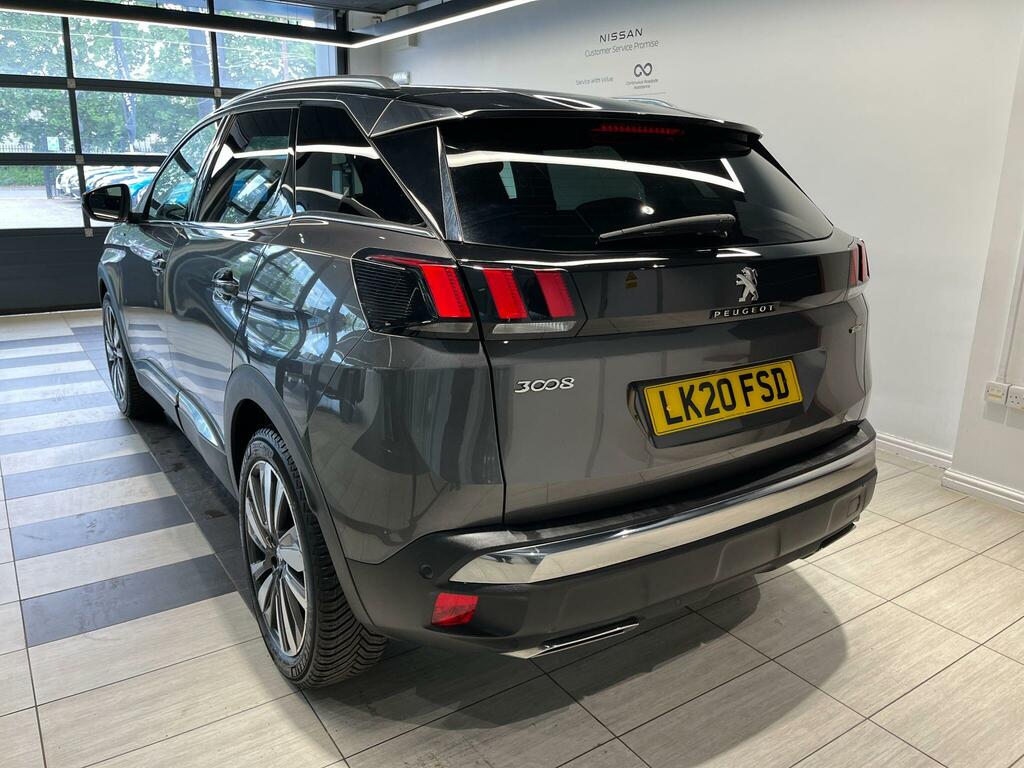 Peugeot 3008 1.2 Puretech Gt Line Premium Eat Euro 6 Ss LK20FSD Grey #3