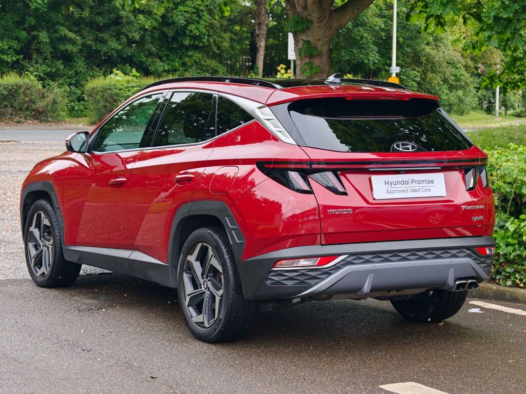 Hyundai Tucson 1.6 H T-gdi Ultimate Euro 6 Ss AV71OPB Red #3