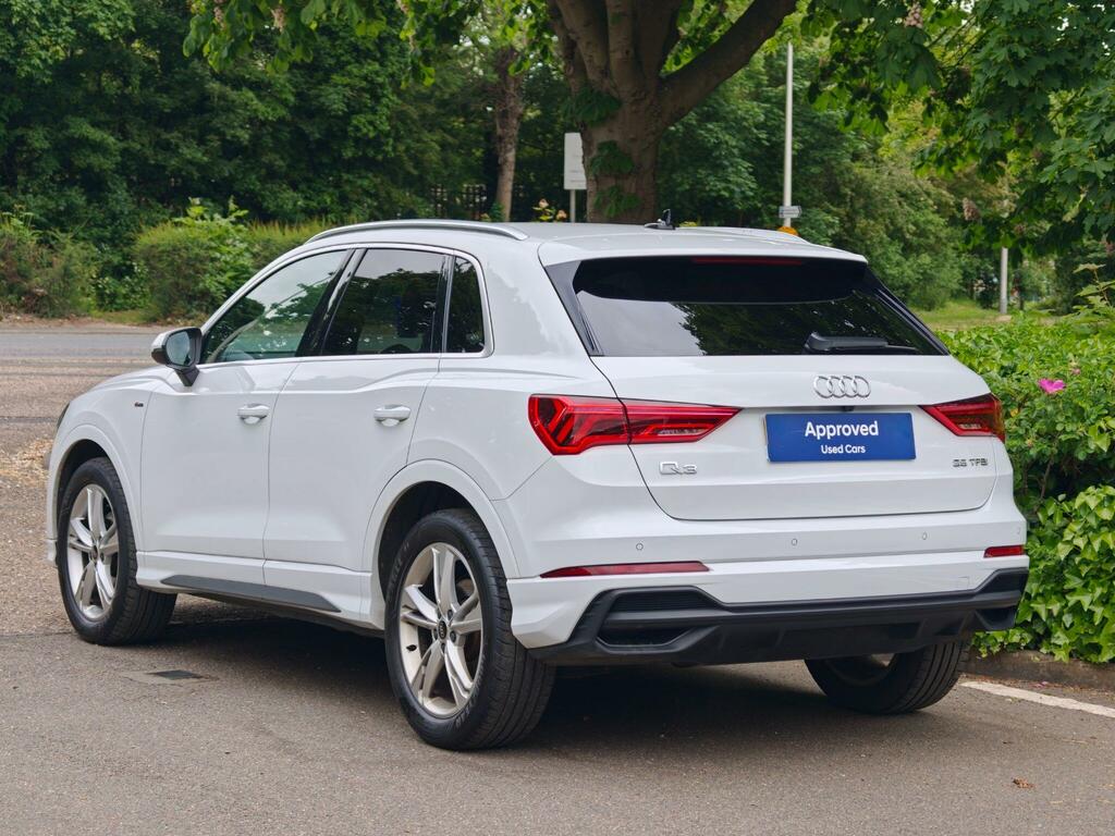 Audi Q3 1.5 Tfsi Cod 35 S Line S Tronic Euro 6 Ss YS23HUK White #3