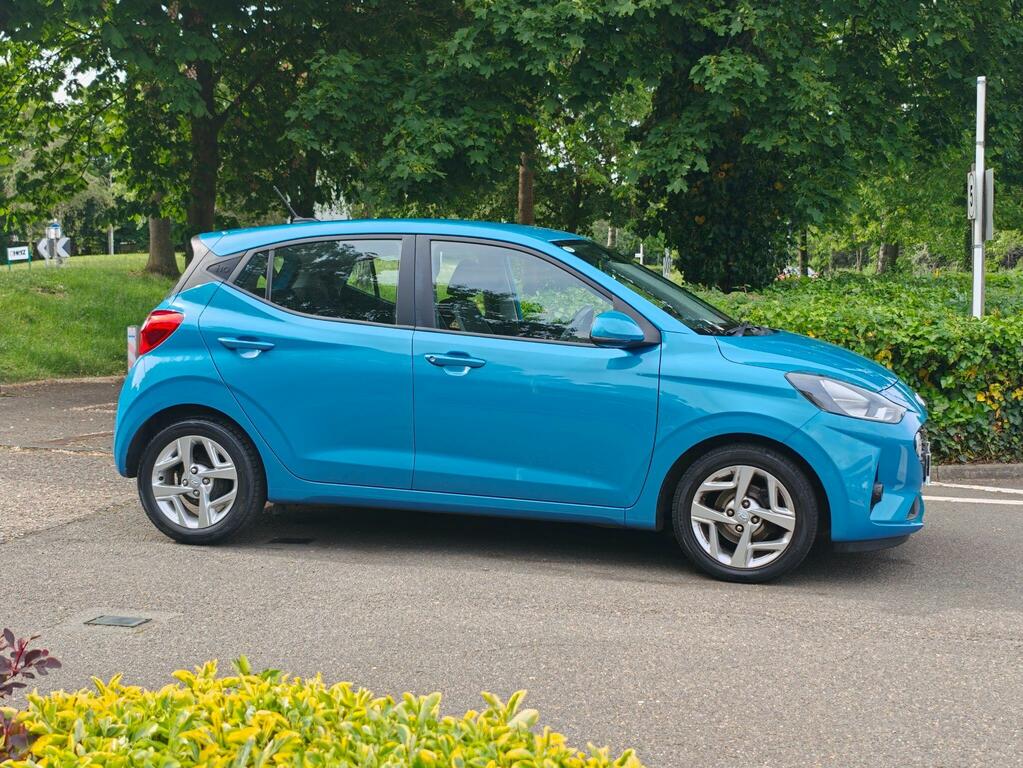 Hyundai I10 1.2 Se Connect Hatchback Euro 6 FX72ZZO Blue #4