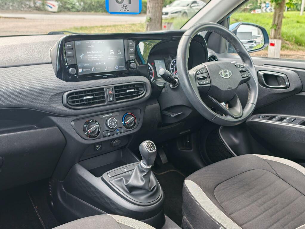 Hyundai I10 1.2 Se Connect Hatchback Euro 6 FX72ZZO Blue #2