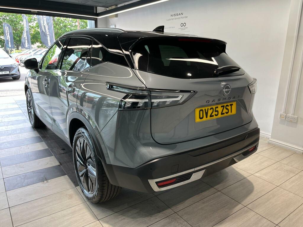 Nissan Qashqai 1.3 Dig-t Mhev Tekna Xtron Euro 6 Ss OV25ZST Grey #3