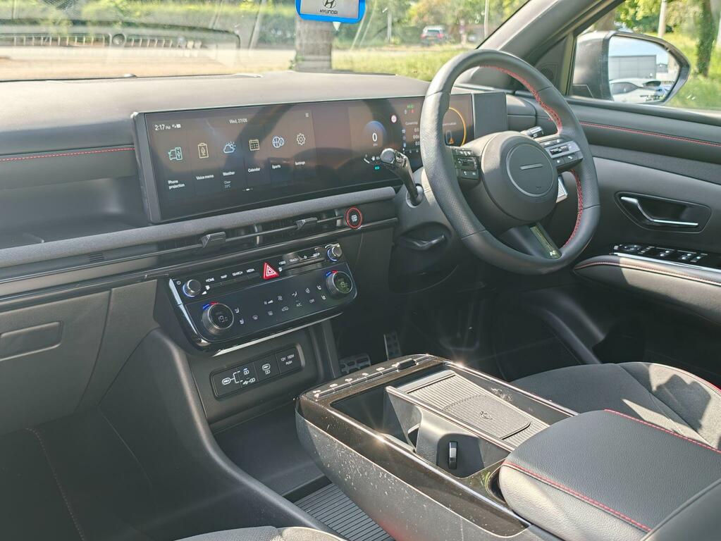 Hyundai Tucson 1.6 T-gdi Mhev N Line S Dct Euro 6 Ss KE24WRR Black #2