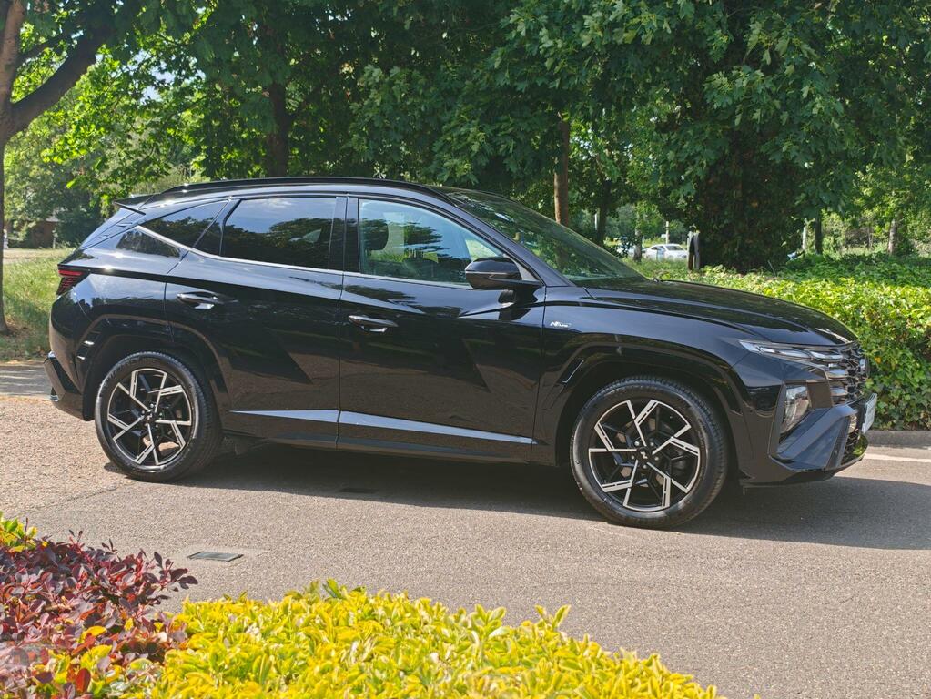 Hyundai Tucson 1.6 T-gdi Mhev N Line S Dct Euro 6 Ss KE24WRR Black #4