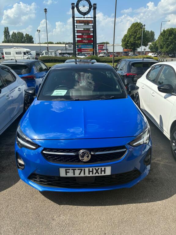 Vauxhall Corsa 1.2 Turbo Sri Edition Euro 6 Ss Blue