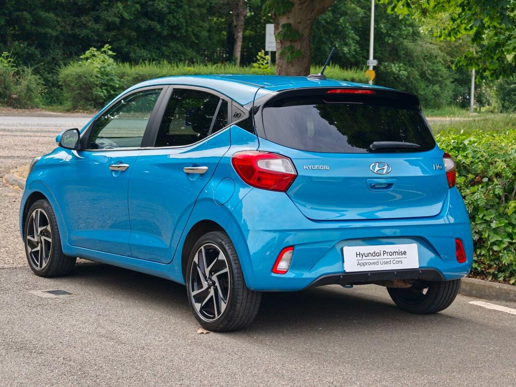 Hyundai I10 1.2 Premium Euro 6 Ss AJ23BXS Blue #3
