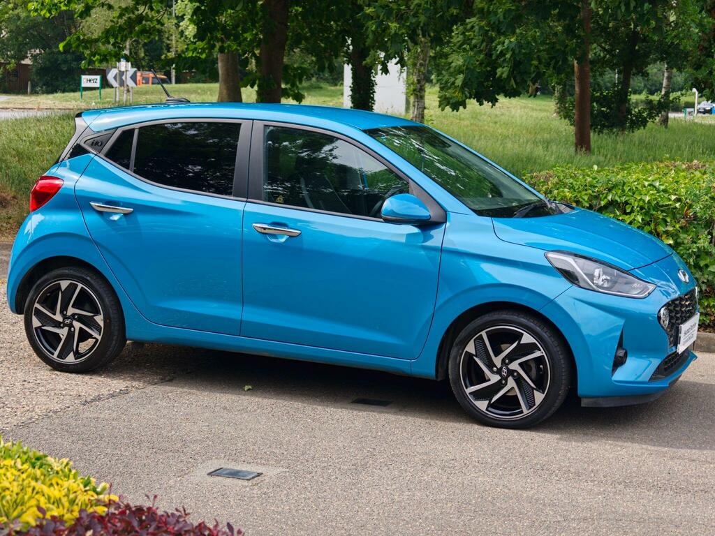 Hyundai I10 1.2 Premium Euro 6 Ss AJ23BXS Blue #4
