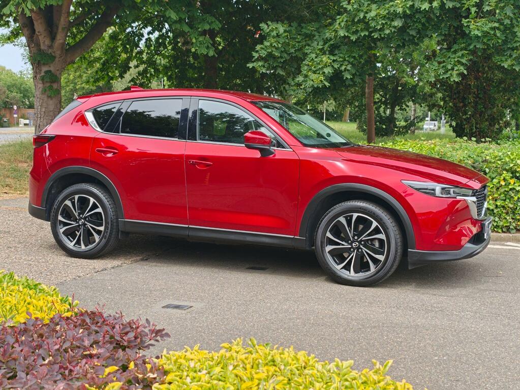 Mazda CX-5 2.2 Skyactiv-d Exclusive-line Euro 6 Ss AV23WBX Red #4