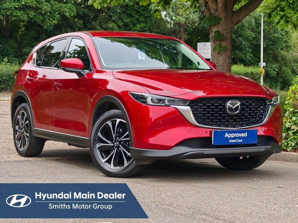 Mazda CX-5 2.2 Skyactiv-d Exclusive-line Euro 6 Ss Red