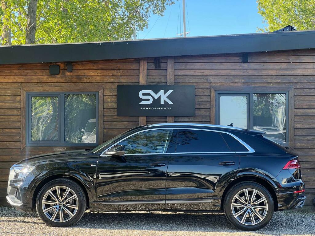 Audi Q8 3.0 Tfsi V6 55 S Line Tiptronic Quattro Euro 6 S LR22YWA Black #4