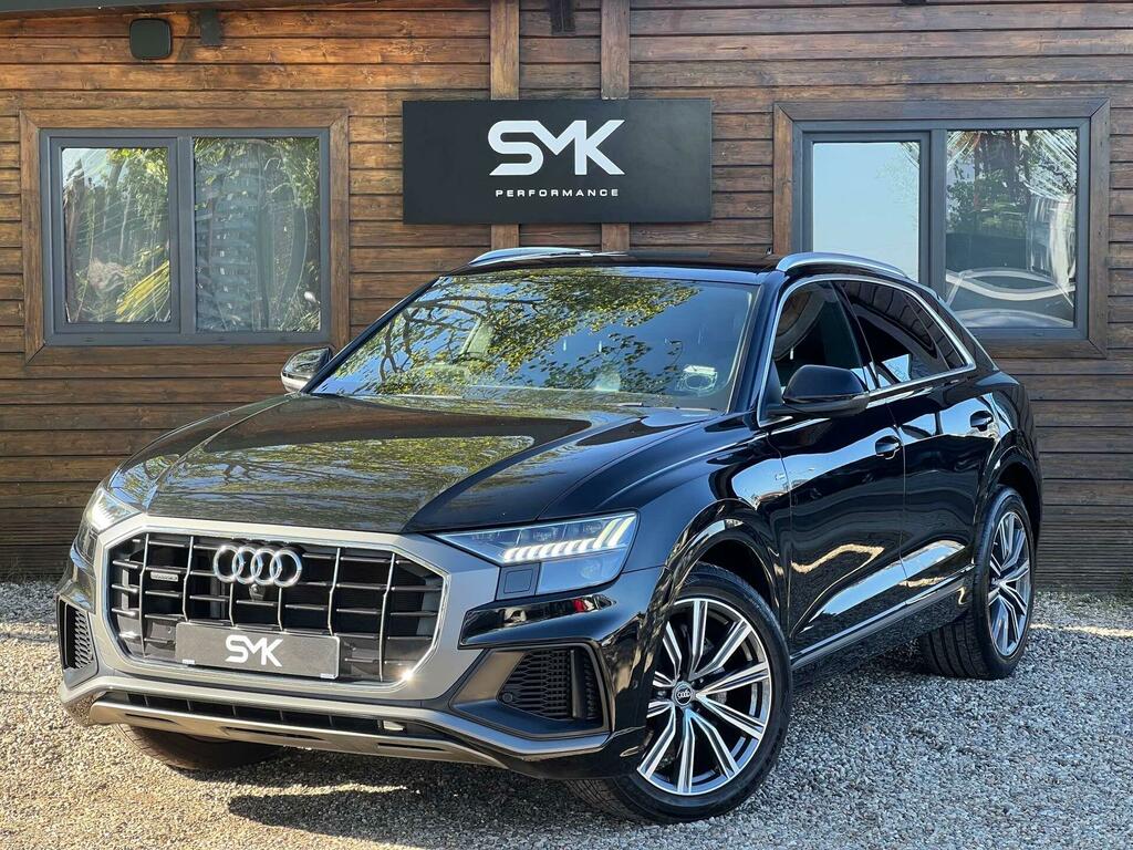 Audi Q8 3.0 Tfsi V6 55 S Line Tiptronic Quattro Euro 6 S LR22YWA Black #3