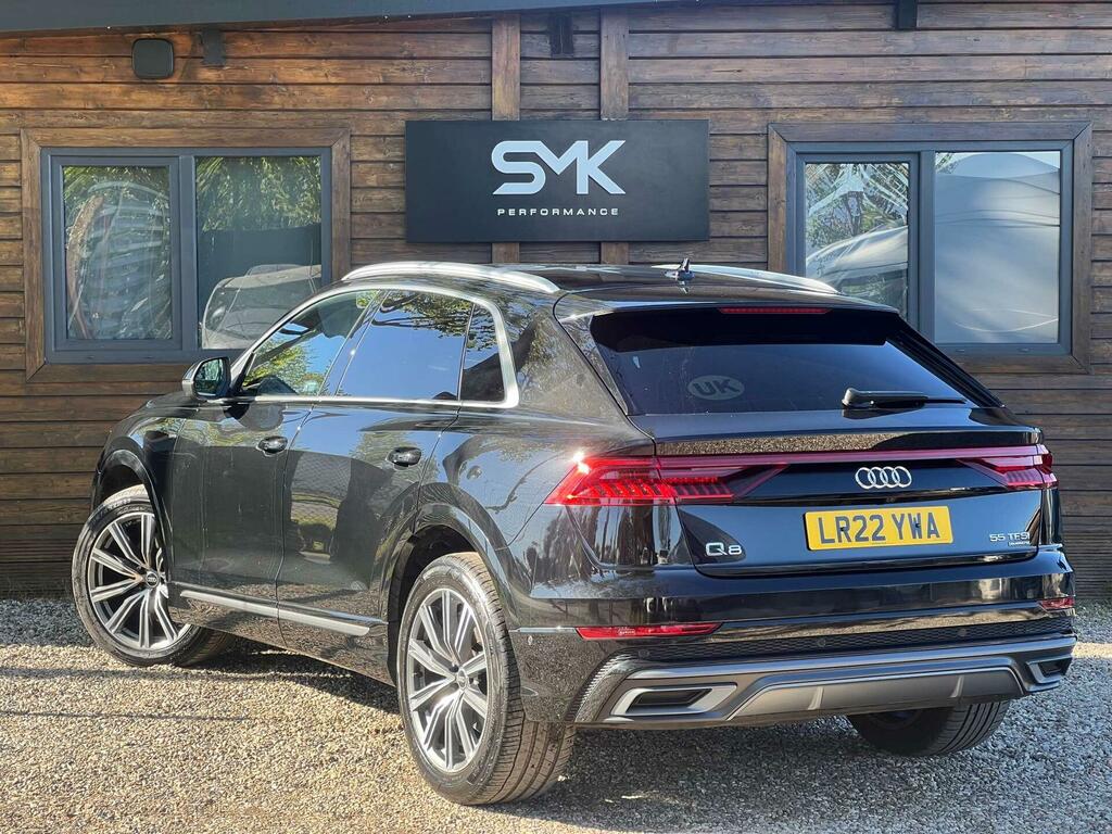 Audi Q8 3.0 Tfsi V6 55 S Line Tiptronic Quattro Euro 6 S LR22YWA Black #5
