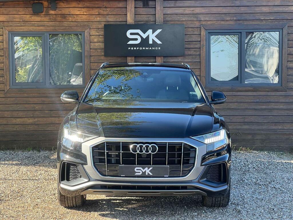 Audi Q8 3.0 Tfsi V6 55 S Line Tiptronic Quattro Euro 6 S LR22YWA Black #2