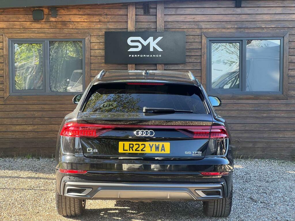 Audi Q8 3.0 Tfsi V6 55 S Line Tiptronic Quattro Euro 6 S LR22YWA Black #6