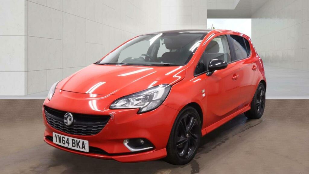 Vauxhall Corsa 1.4I Turbo Ecoflex Limited Edition Euro 6 Ss YW64BKA Red #4