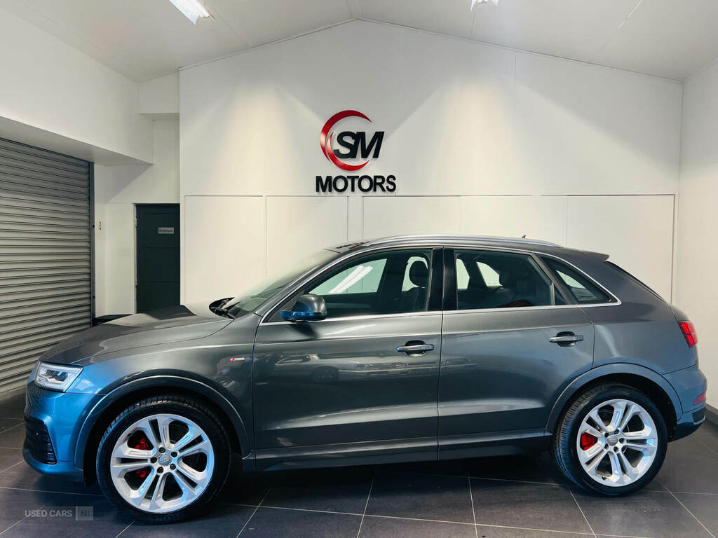 Audi Q3 2.0 Tdi 184 Quattro S Line SE15HNL Grey #3