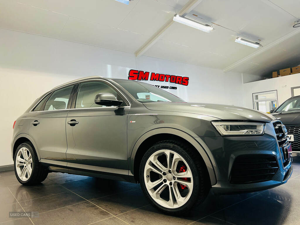 Audi Q3 2.0 Tdi 184 Quattro S Line SE15HNL Grey #5