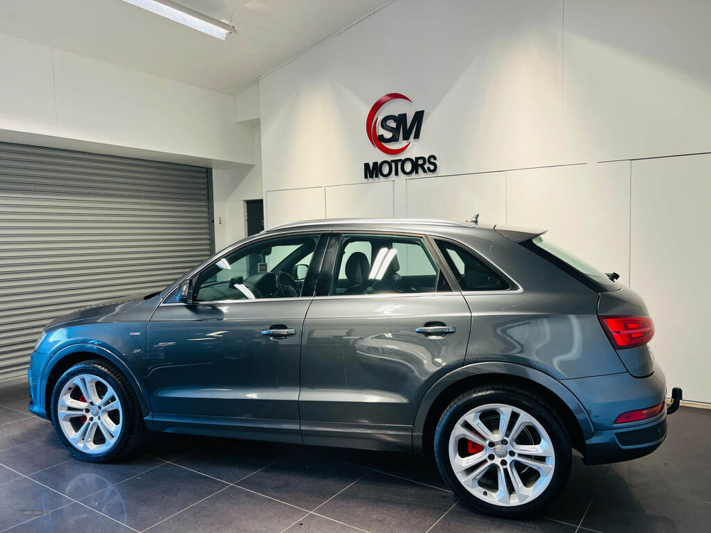 Audi Q3 2.0 Tdi 184 Quattro S Line SE15HNL Grey #4