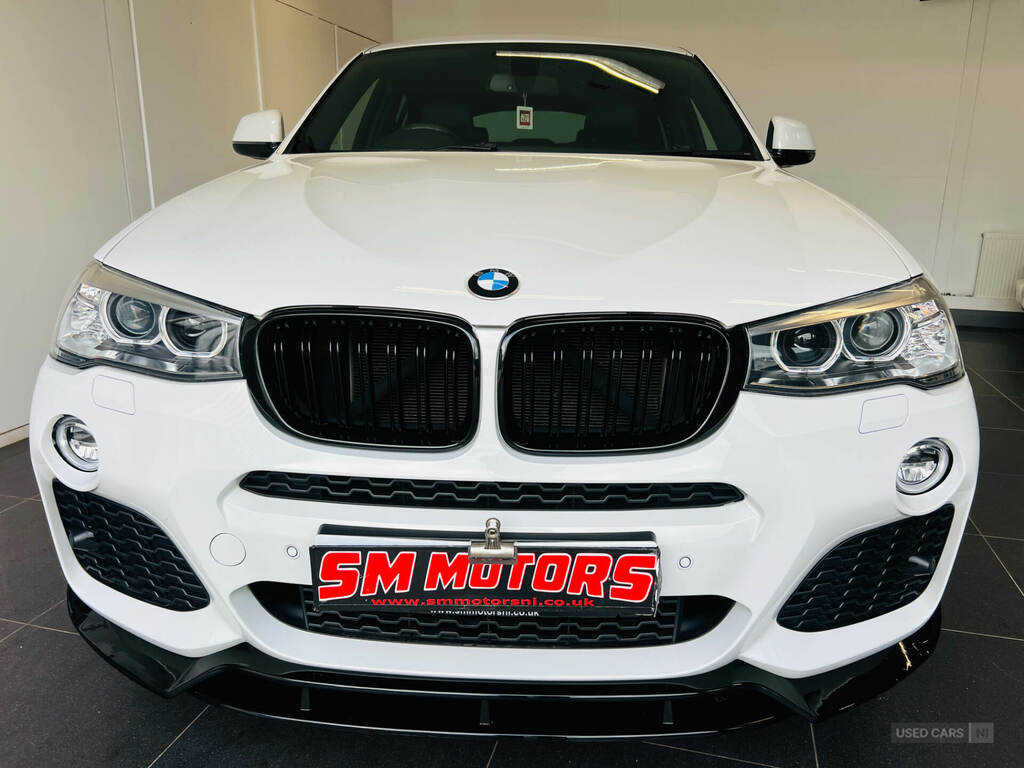 BMW X4 Xdrive20d M Sport Step YJ67PBW White #3