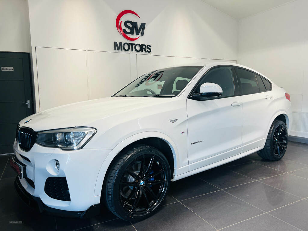 BMW X4 Xdrive20d M Sport Step White