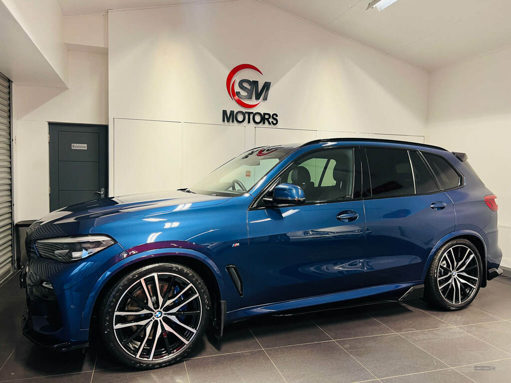BMW X5 Xdrive30d M Sport EN69XAC Blue #4