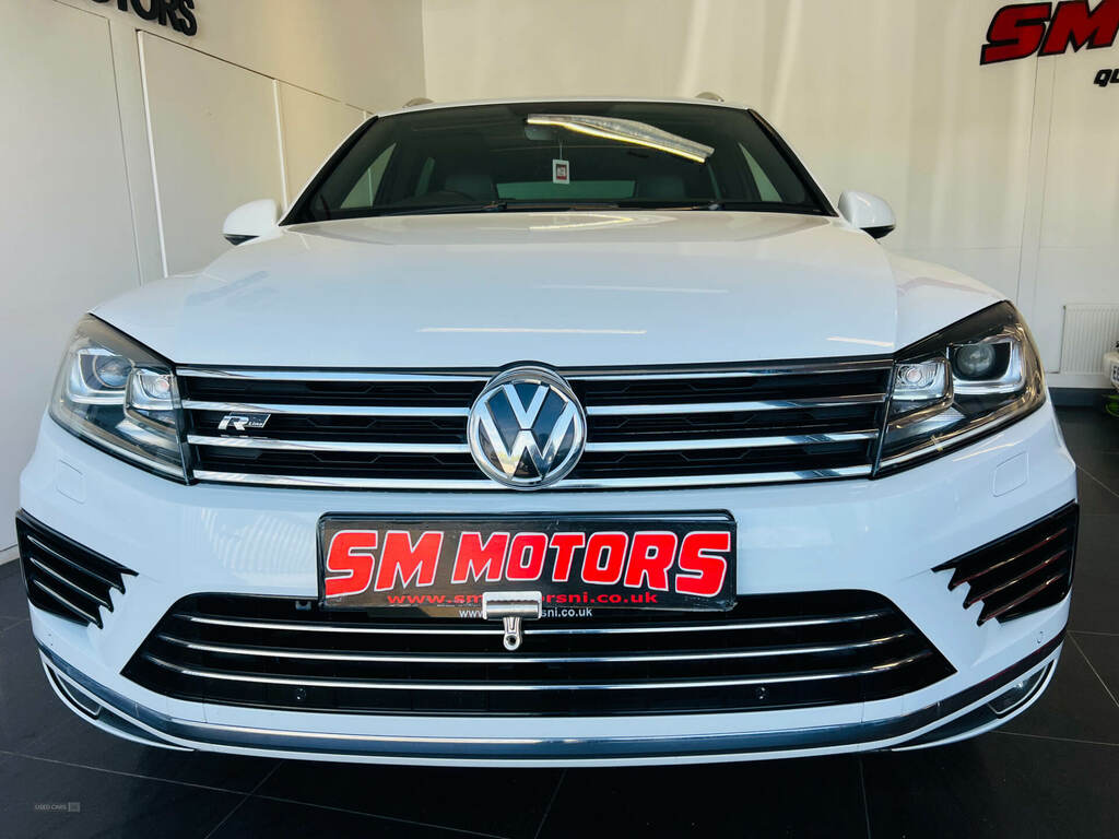 Volkswagen Touareg 3.0 V6 Tdi Bluemotion Tech 262 R-line Tip BFZ686 White #5