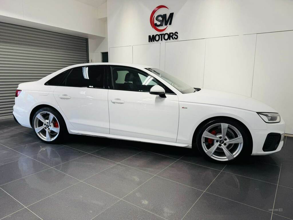 Audi A4 35 Tfsi S Line White #4